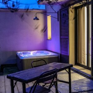 Jacuzzi sur terrasse